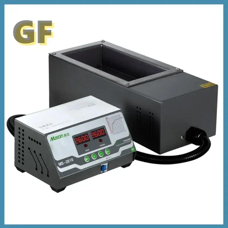 

MS-2010 1200W Lead-free Split Type Tin Furnace Soldering Pot melt tin 2.1KG 220V Soldering Melting Furnace