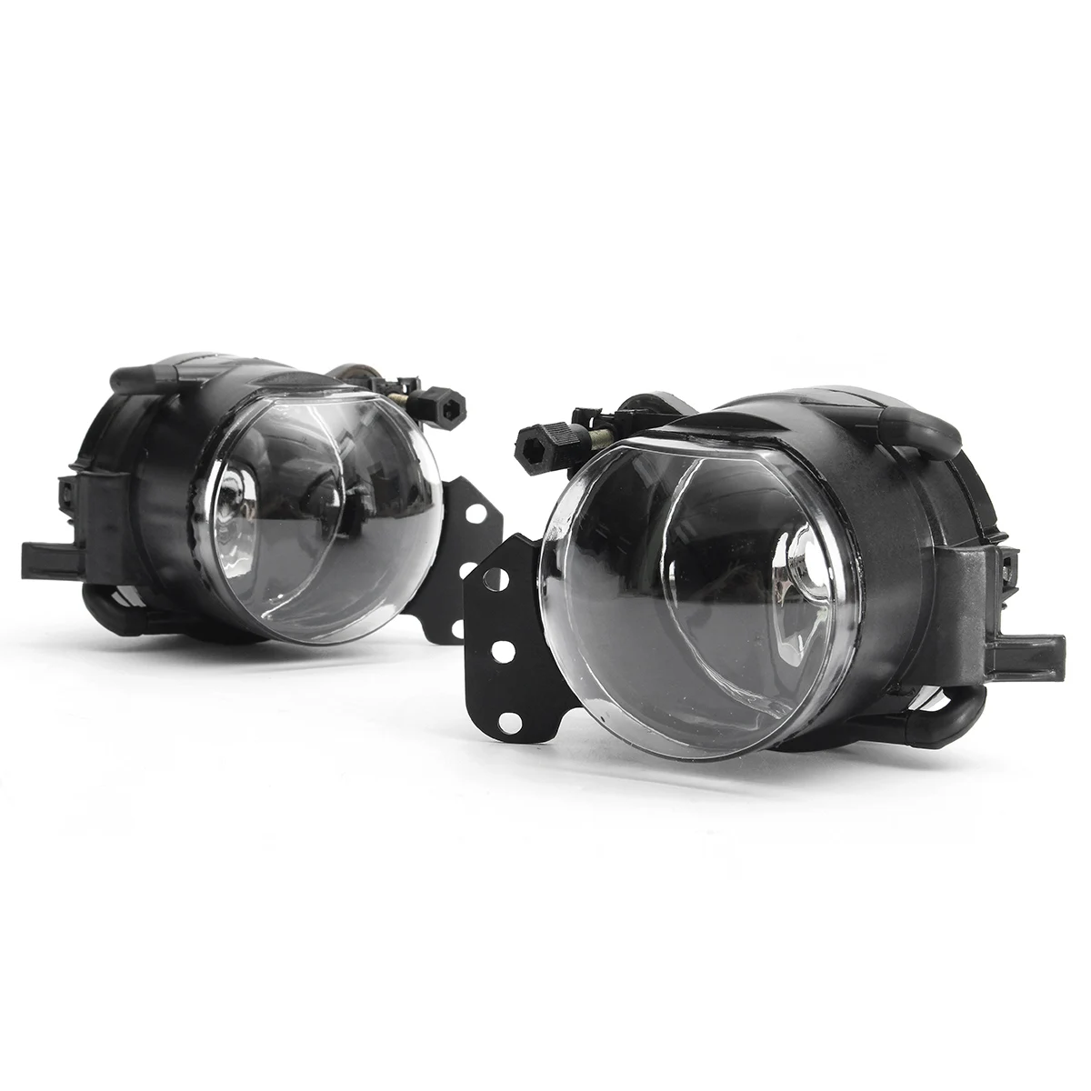 Pair Car Front Bumper Fog Light Housing Fog Lamp With No Bulbs 63176910791 63176910792 For BMW E60 E90 E63 E46 323i 325i 525i