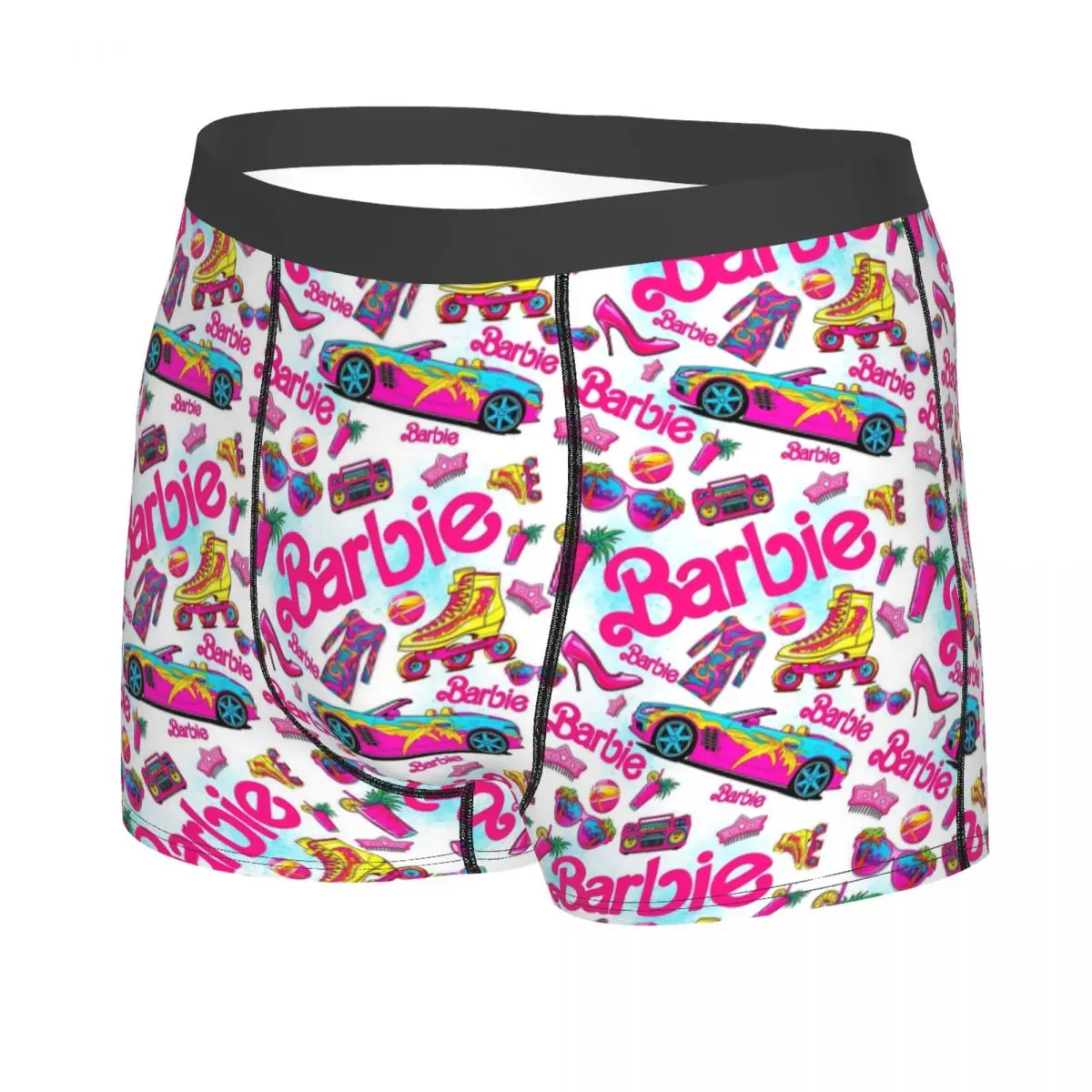 Custom Barbie Underwear Men Breathable Boxer Briefs Shorts Panties Soft Underpants For Homme