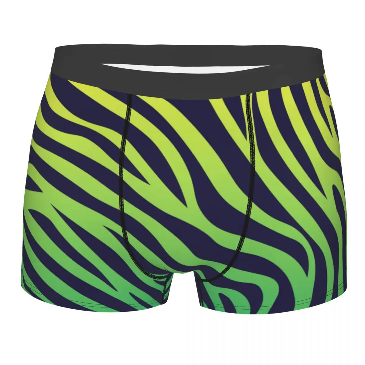

Custom Colorful Tiger Zebra Skin Pattern Underwear Men Printed Boxer Shorts Panties Briefs Soft Underpants