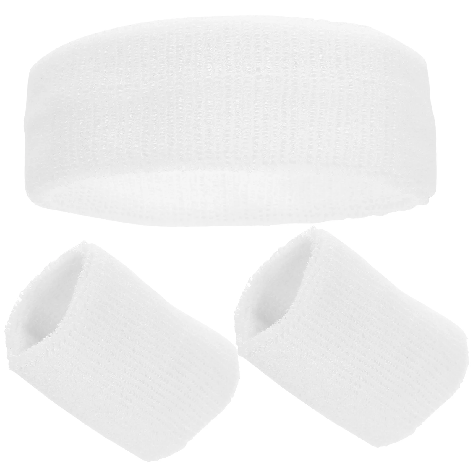 

Sports Wrist Bandana Sweat Wristband for Women Sweatbands Kit Polyester Headband Miss Absorbing