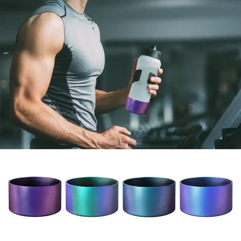 Silicone Boot for 12-24oz Water Bottle Sleeve Gradient Tumbler Cup Bottom Sleeve Cover Anti-Slip Outdoor Camping Water Cup Boot