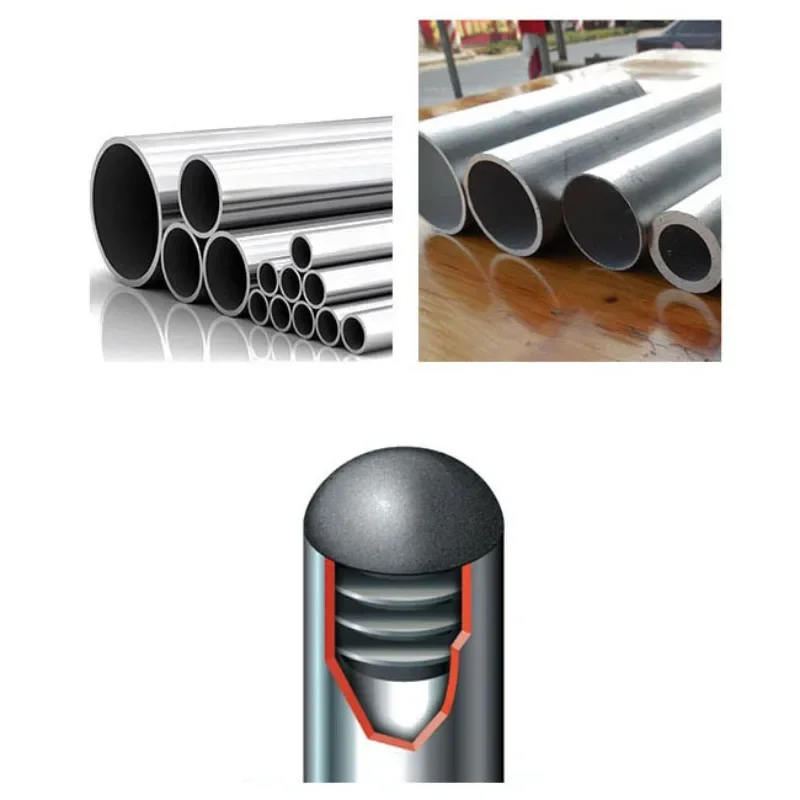 Dia 13-60mm Plastic Round Pipe Plug Tube End Caps Furniture Accessories Non Slip Chair Leg Foot Dust Cover Floor Protector Pad