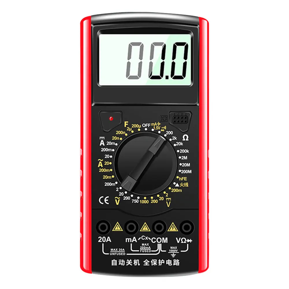 Digital Multimeter Professional Analog Auto Range Multimetro AC/DC Transistor Voltage Tester Multifunction Digital Multimeter