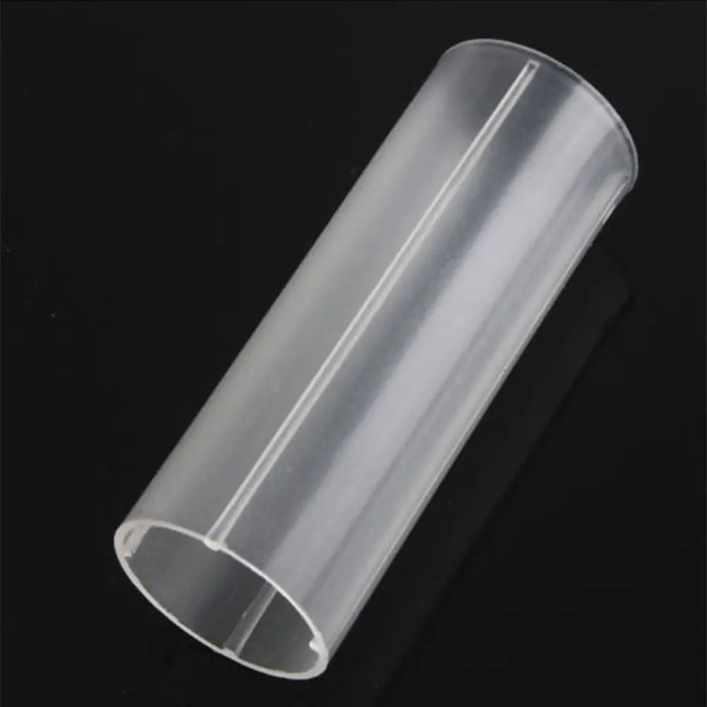 2 In 1 White Casing Sheath Tube 18650 Battery for Flashlight Torch Lamp Case Holder