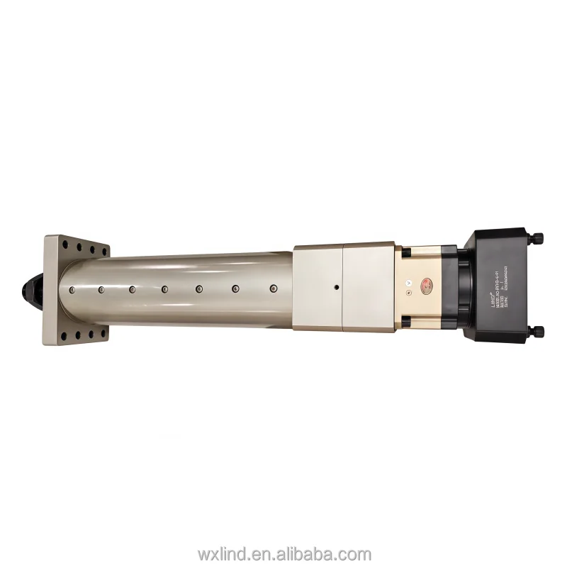LIND LDC130 200mm Stroke 10T High Precision Heavy-duty Iron Electric Cylinder Tapered Roller Bearing C7 Ball Screw