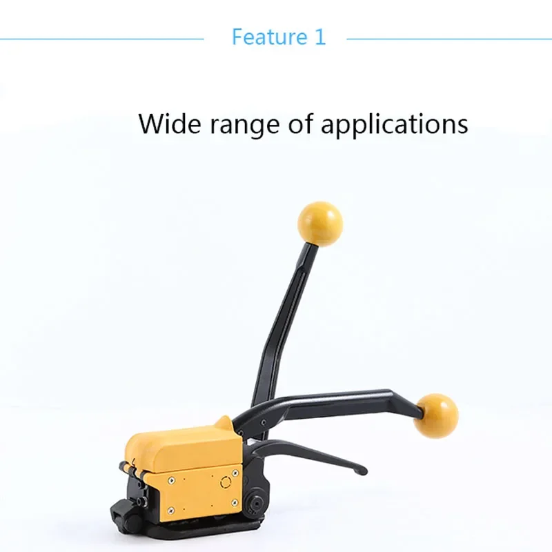 A333 Manual Steel Strapping Machine Portable Buckle-free Strapping Machine Iron Sheet Strapping Machine LK