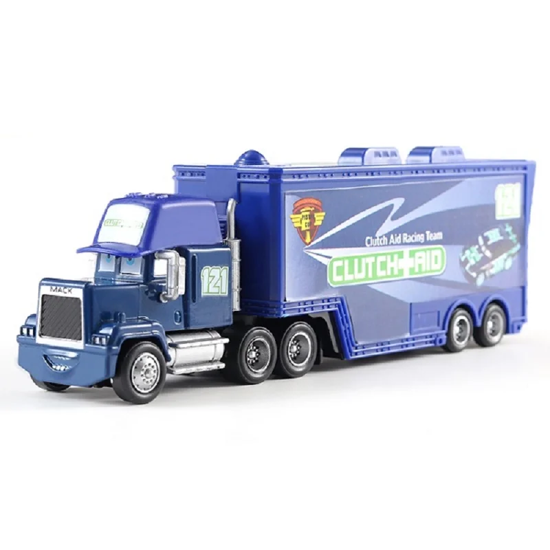 Viele LKW-Spielzeugmodell-Sammlungen: Chick Hicks King Lightning Hudson Auto Original Ramirez Legierung Druckguss Rennwagen Container-LKW 3 2 – Detail 3