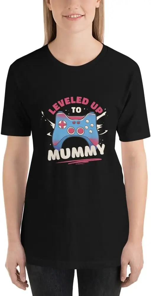 Leveled up to Mummy T-Shirt | New Mum Tshirt