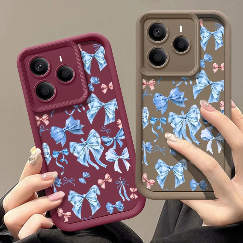 حافظة لهاتف شاومي ريدمي نوت 14 13 12 برو نوت 13 14 برو بلس 5G 13 13C 4G 11 10 Pro غطاء سيليكون من البولي يوريثان