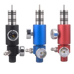HPA Stainless Steel Air Outlet Valve Regulator Head Air Tank Connector Gas Cylinder Refill Filling Adapter Fittings Diving Scuba