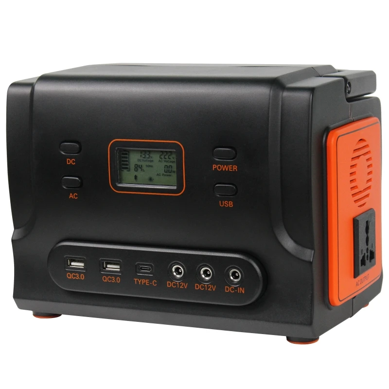 Centrale elettrica portatile della batteria al litio della banca di potere portatile esterna di accumulo di energia solare di prezzo di fabbrica 300w 500w