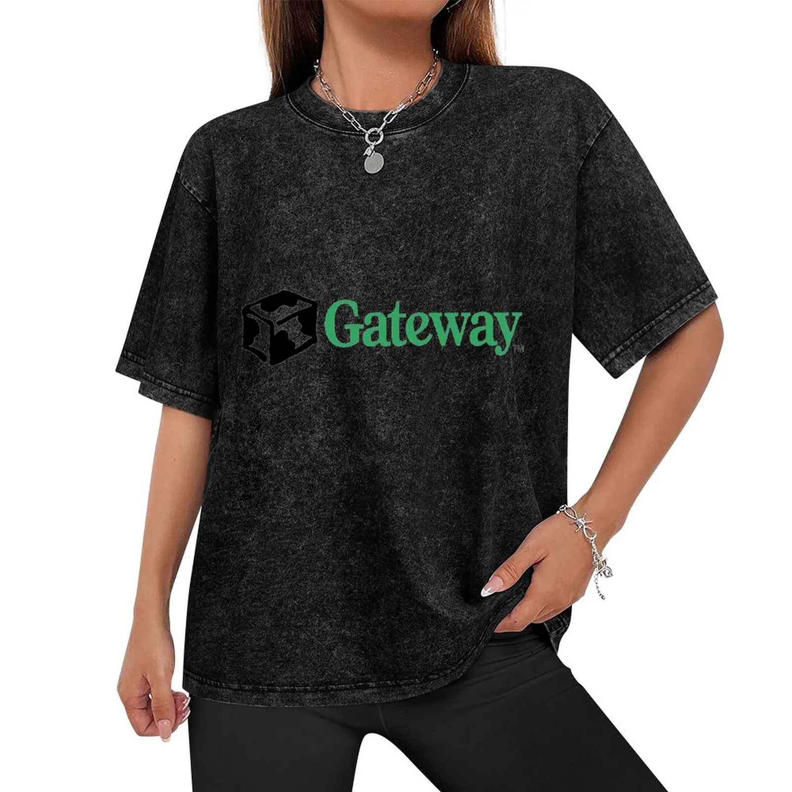 Gateway Computers T-Shirt plus size tops custom t-shirts Louboutins graphic tee shirt men t shirts high quality