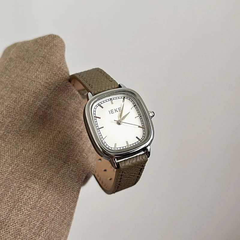 2025 waterproof quartz watch birthday gift Korean temperament classic trend women's watch elegant and simple