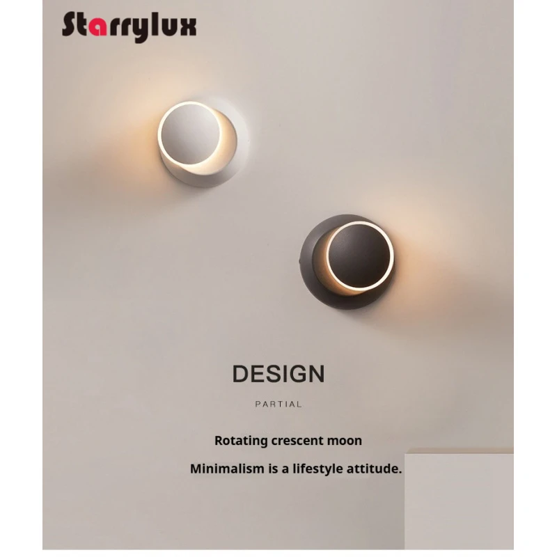 屋外防水-led-ウォールランプモダンシンプルガーデンウォッシュライト廊下階段照明-ip65-ベッドサイドライト