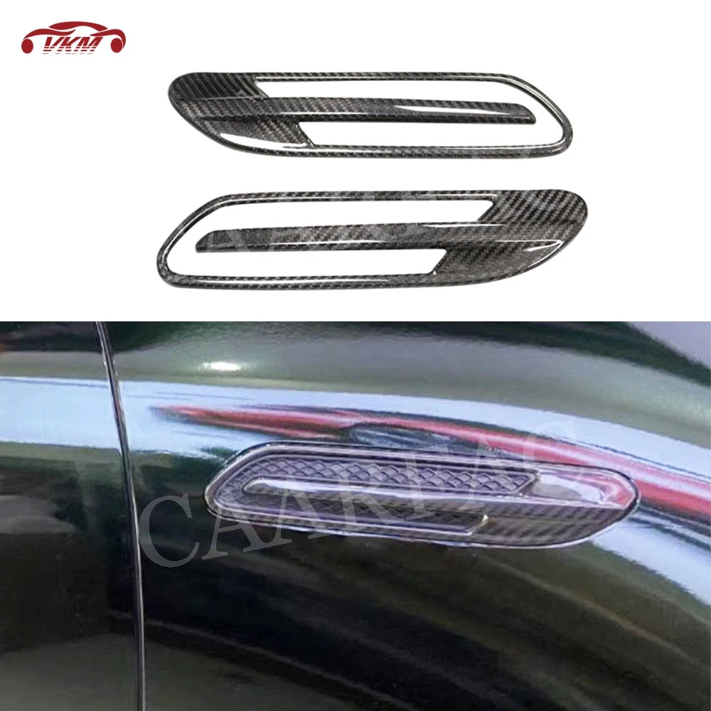 

Carbon Fiber Side Bumper Fender Decoration Moulding Trim For Mercedes Benz GT50 GT53 GT63 AMG Sedan 4 Door 2019 -2023