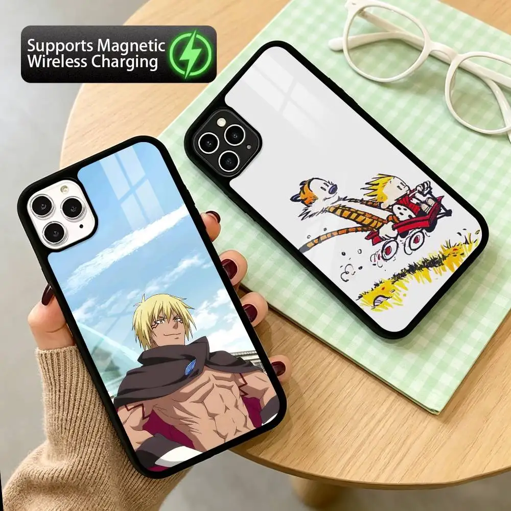 Death Note Schemer L-Light Yagami  Phone Case For iPhone17,16,15,14,13Plus,Pro Allows magnetic wireless charging