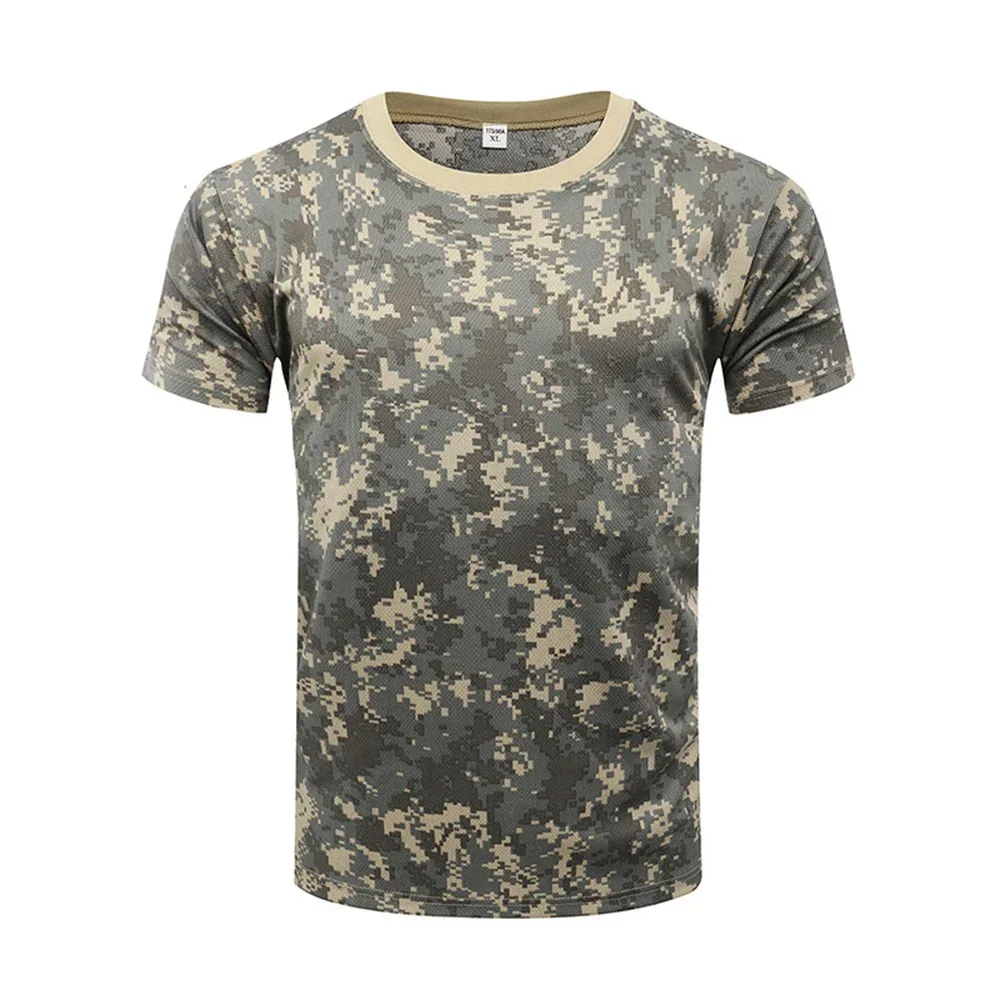 Fashion Summer 3D Camouflage Print Men's T Shirt Hip Hop Trend Harajuku Streetwear Casual O-neck Oversized T-shirts Men Tops