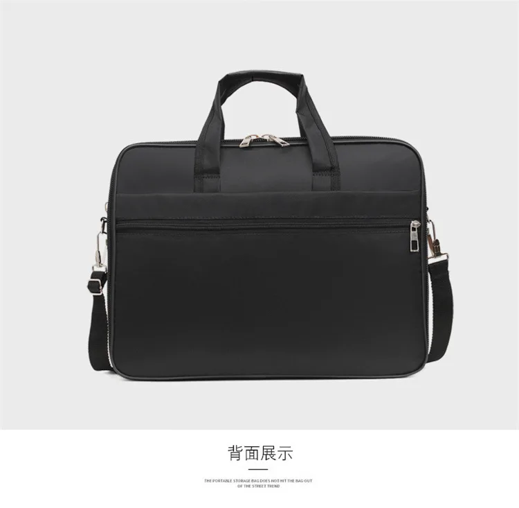 High-capacity Briefcase Business Document Information Storage Bags Weekend Travel Laptop Protection Organize Handbag Accessories