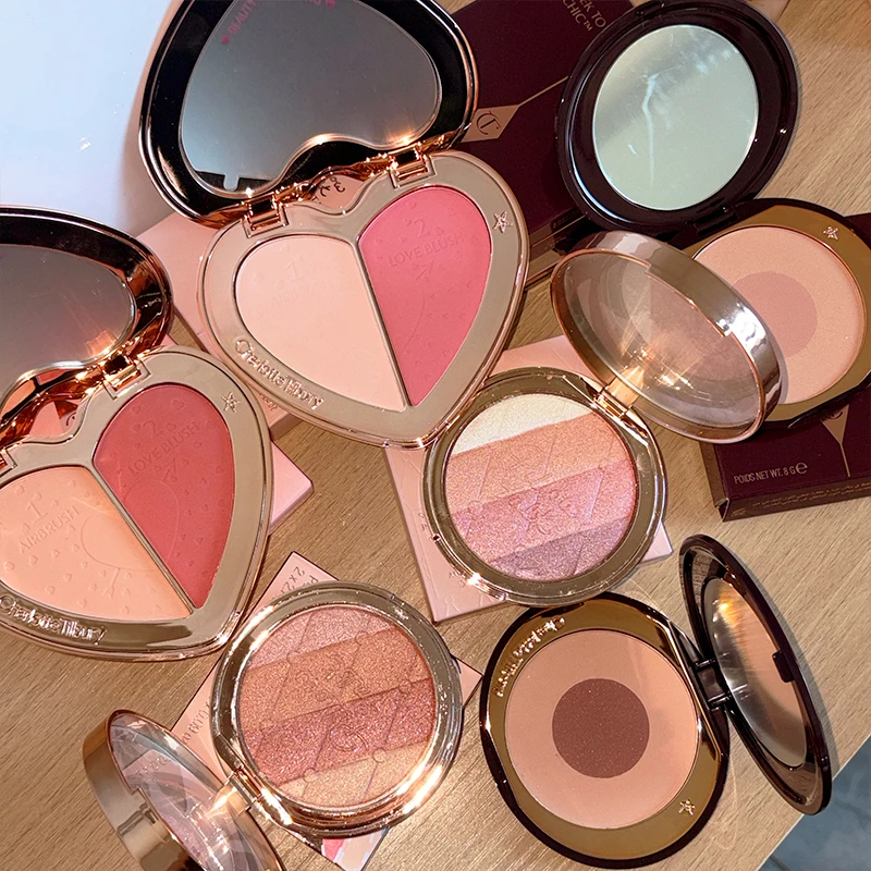 Hot CT Blush Stick Lip and Cheek Tint Blush Lip Plumper Moisturizing Texture Shell Highlight Partial Brightening of Skin Tone