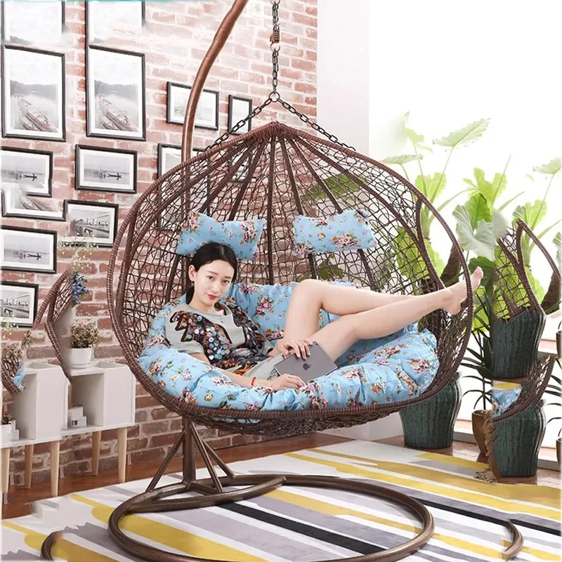 Reading Cheap Hanging Chair Bedroom Double Garden Hammock Hanging Chair Outdoor Swing Sillas Para Jardin Room Furniture