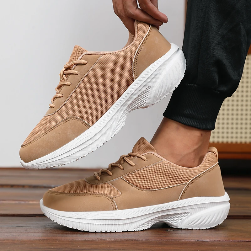 รองเท้าผ้าใบลำลองผู้ชายแบบใหม่ - Men'S Shoes Wide Width บทวิจารณ์และราคา