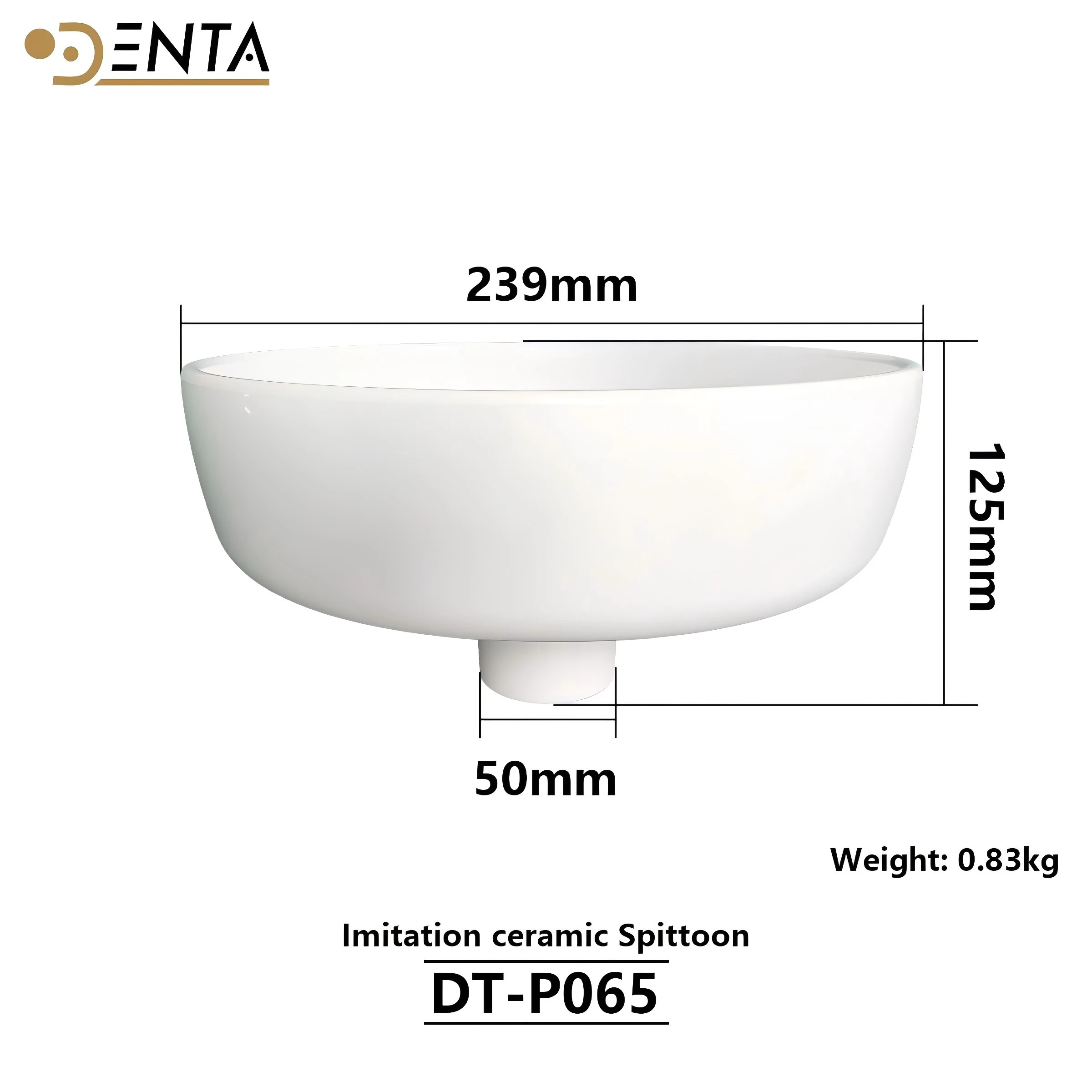 Imitation Ceramic spittoon basin/plastic spittoon for FONA Dental unit chair parts/equipment mouthwash basin dentist tools