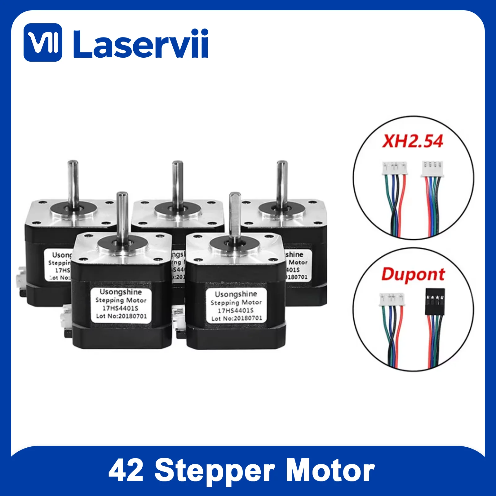 Industrial Laser Printing Machine - 42mm Stepper Motor Nema 17 1.8