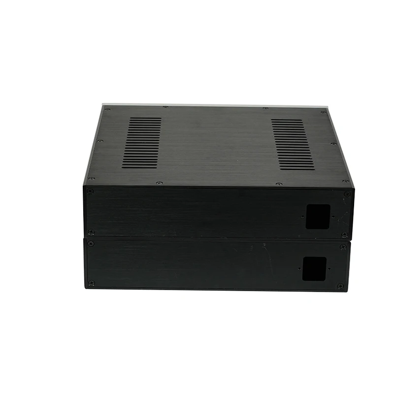 Châssis d'amplificateur de puissance tout en aluminium, 320x70x305mm, préamplificateur, décodeur DAC, coque de boîtier Audio à monter soi-même