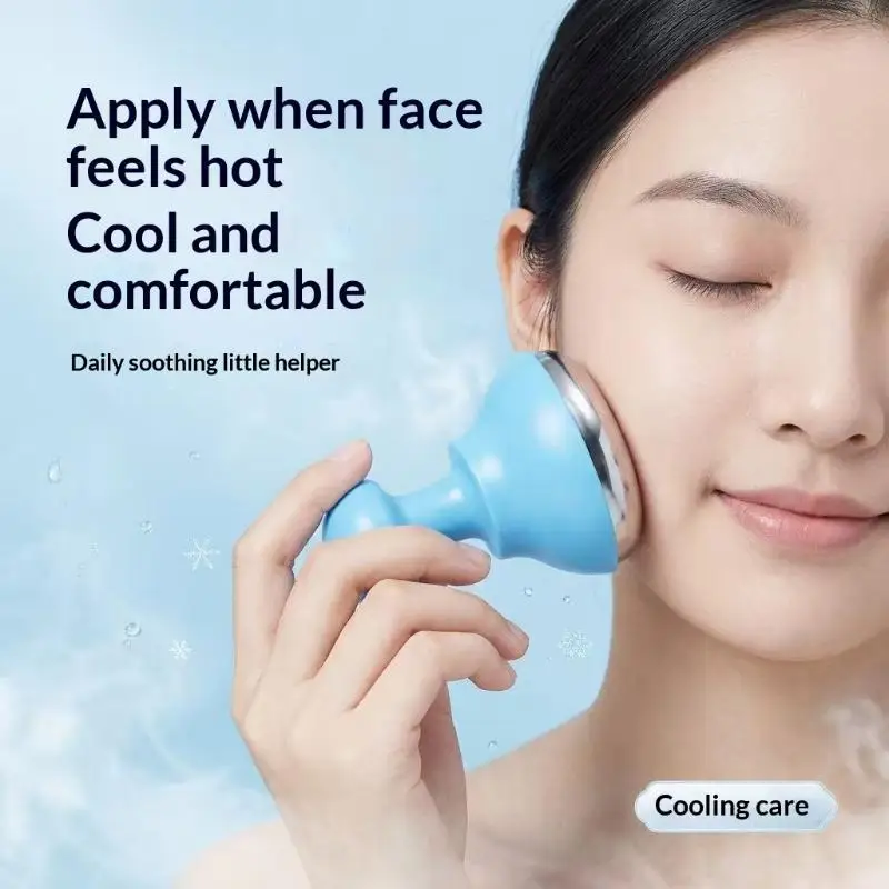 Ice Globes Facial Massager Cryotherapy Stainless Steel Tool Post Facial Treatment Soothing Tool for Beauty Salon