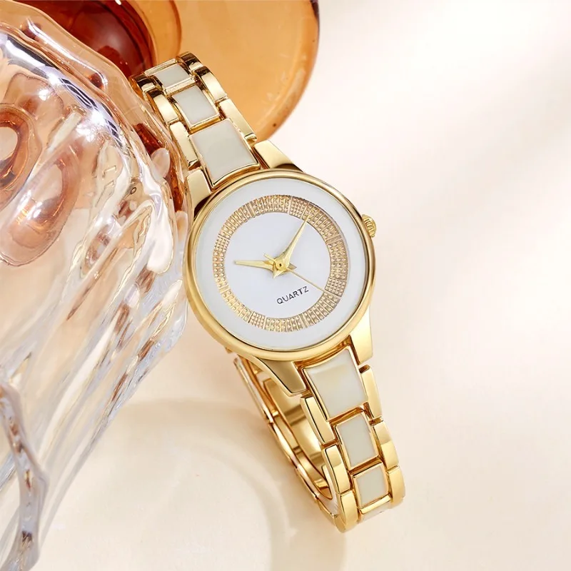 Hot Sale Fashion Women Watch Student Quartz Watches Imitation Ceramic Women's Wristwatch Wholesale Relojes Para Mujer Gifts