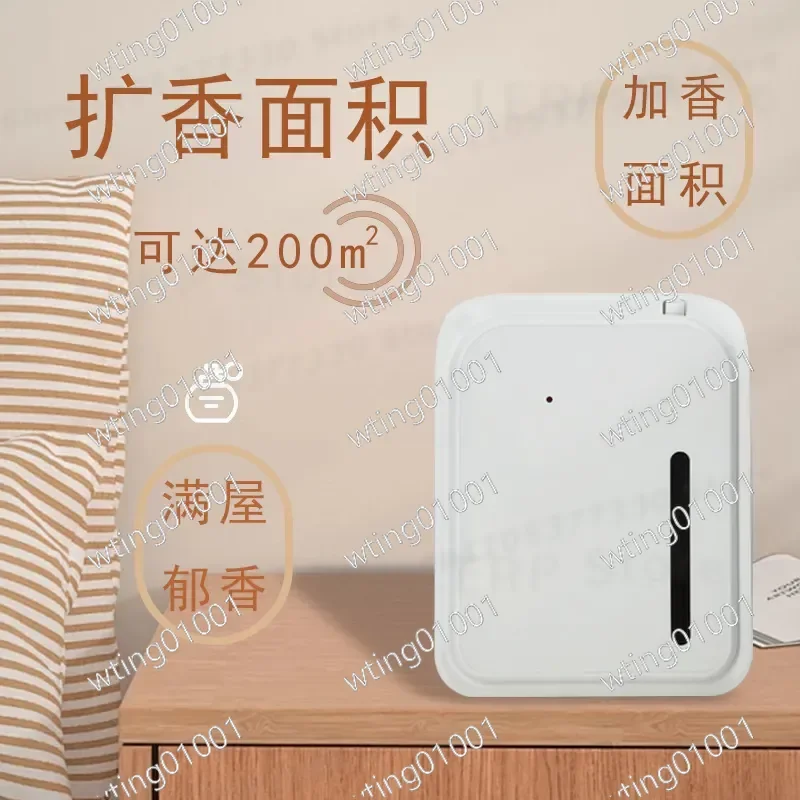 for Wall Mounted Automatic Aromatherapy Diffuser Battery Powered Humidifying Fragrance Machine for Bedroom Car Home Air