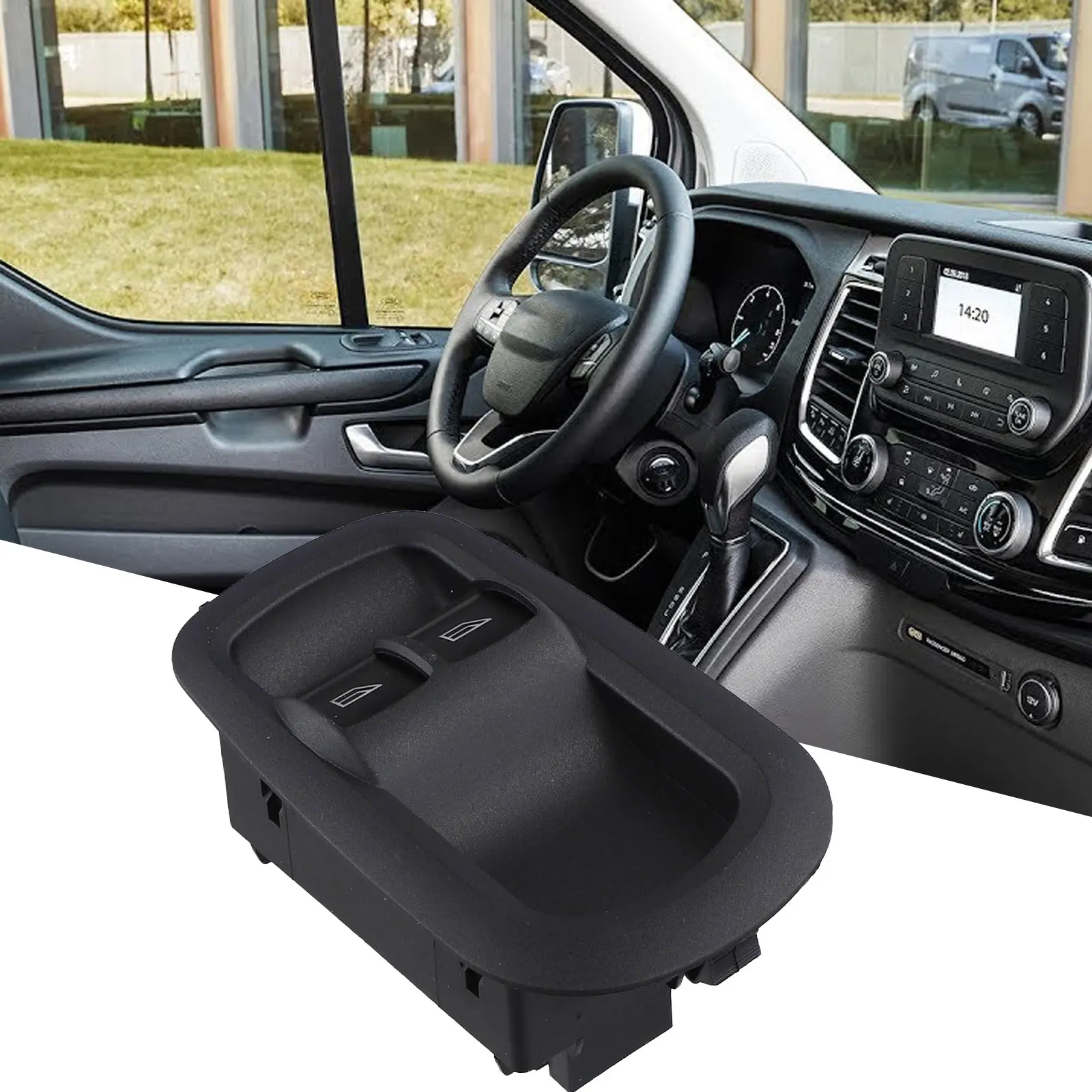 

2014-2019 Window Switch Power Window Switch Button Vehicle Interior Integration Easy To Install Good Quality Materials
