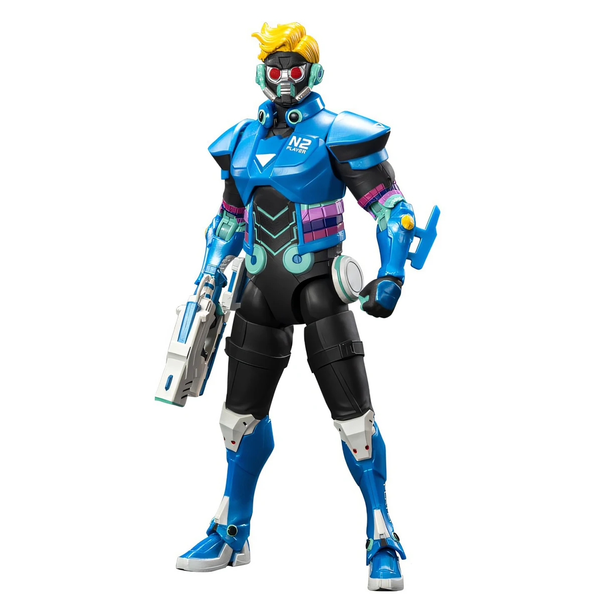 

Игровая фигурка HiPlay ZD Toys Super War Game Series Star-Lord в стиле видеоигры, масштаб 1/10, YXXJ