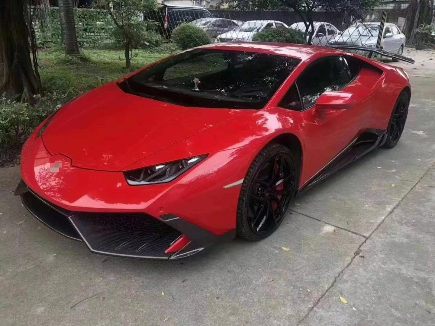 Custom Products MSY Style Carbon Fiber Wide Body Kit forLamborghini Huracan LP610 (2014-2019) - Front Lip/Side Skirts