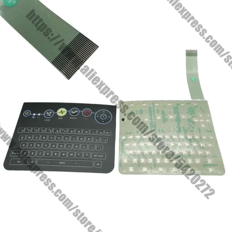 New GE MAC 2000 ECG Membrane Keyboard Button Keypad Film