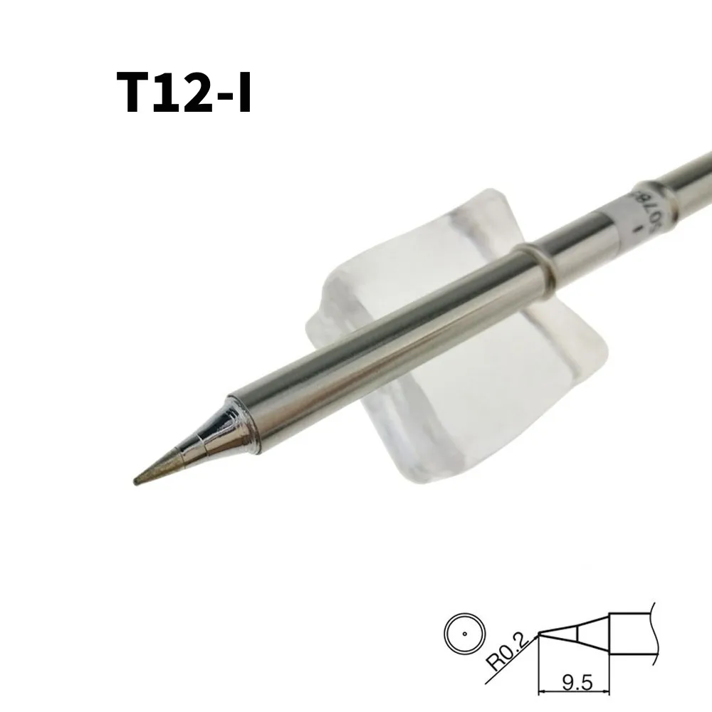 T12-I Tip for T12 STM32 OLEN FX-951 FM-2028 Weldering Station Solder Iron Handle Tip Replacement Tool