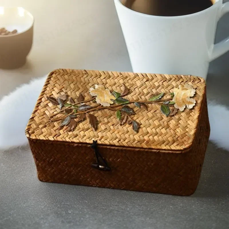 Woven Chinese Style Packaging Box, Company Gift Box, Souvenir Box