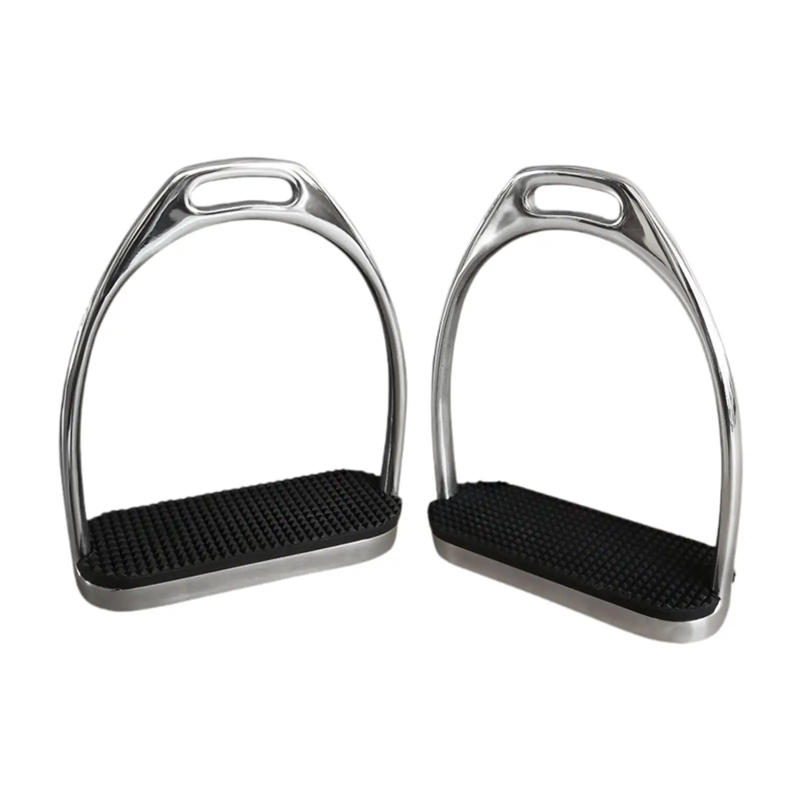 

2 Pieces Horse Stirrups Riding Stirrups Support AntiSlip Saddle Stirrups Fillis Stirrups for Adults Outdoor Equestrian Sports