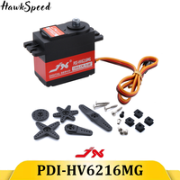JX Servo PDI-HV6216MG 15KG Digital Waterproof Servo High Torque Metal Gear Model Aircraft RC Remote Control Cars