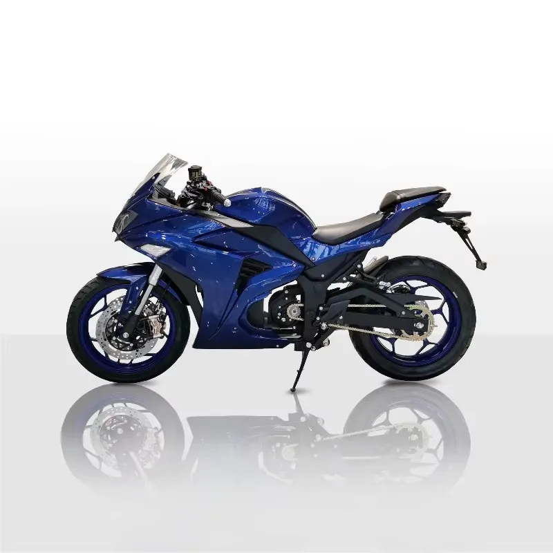 BR Motorcycle Fashionable 4000w Strong Mid-Drive Chain Motor 72v Durable Electric Motorcycle With Long Range