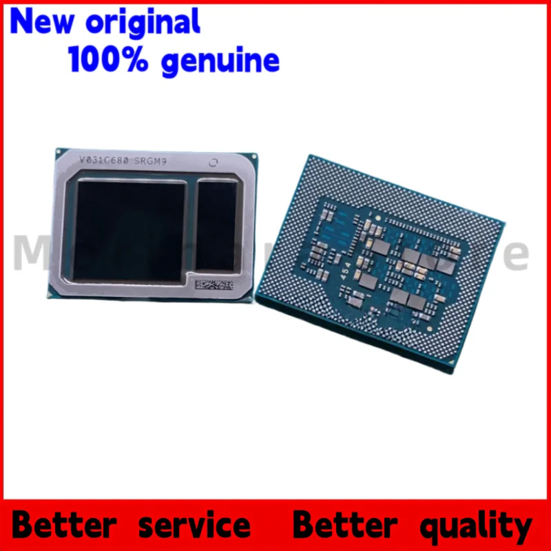 1 SZT./100% Nowy SRK3V SRGM6 SRGM7 SRGM9 SREKQ SREKN A2179 CPU BGA Czarna plastikowa obudowa