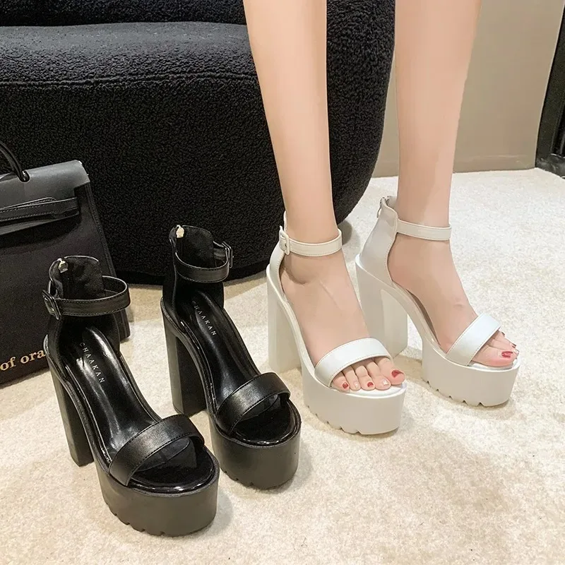 

14cm Super High Heels Women's Shoes Fashion Elegant Heeled Sandals Women Party Wedding Pumps Women Luxury Shoes Platform Sandal