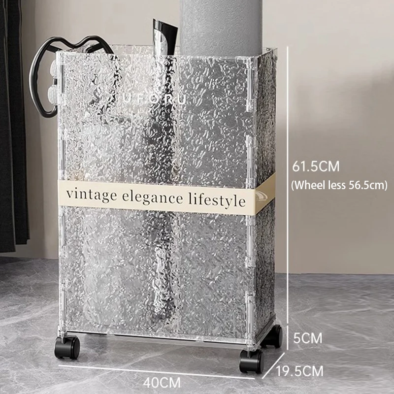 Multifunction Storage Baskets Bedroom Bathroom Organizer Baskets Indoor Large Capacity Toys Clothes Storage Basket with Wheels