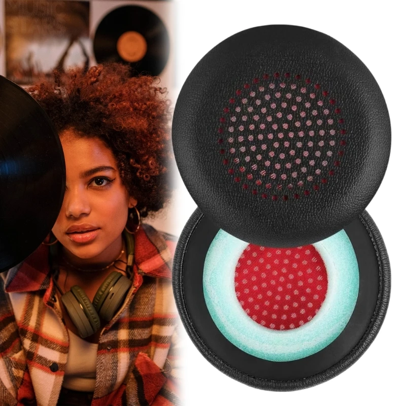 Almohadillas repuesto para auriculares R91A, almohadillas para los oídos, cubierta, orejeras para HC5 HC6