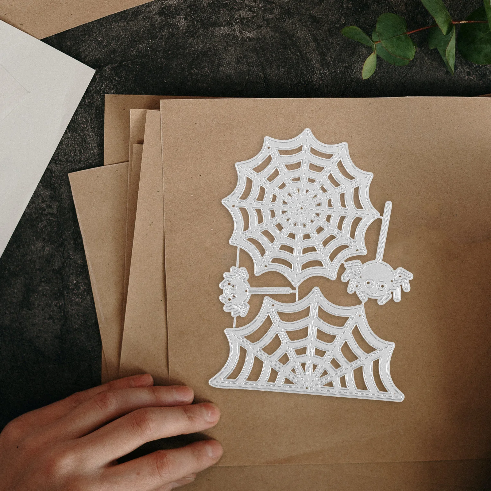 

Metal Cutting Die Spider Web Design for DIY Scrapbooking Card Making Wedding Invitation Crafts Cutting Dies for Card Making