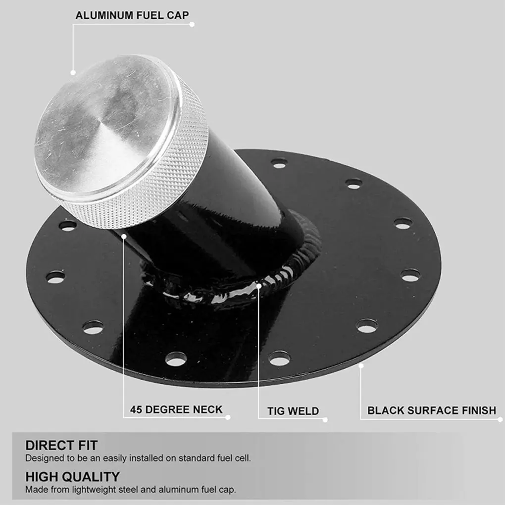 Fu-el Cell G-as Tank Aluminio 45 Grados 45 Grados 1.5 Remoto Relleno Rápido 2.75 Relleno NeckCap Durable