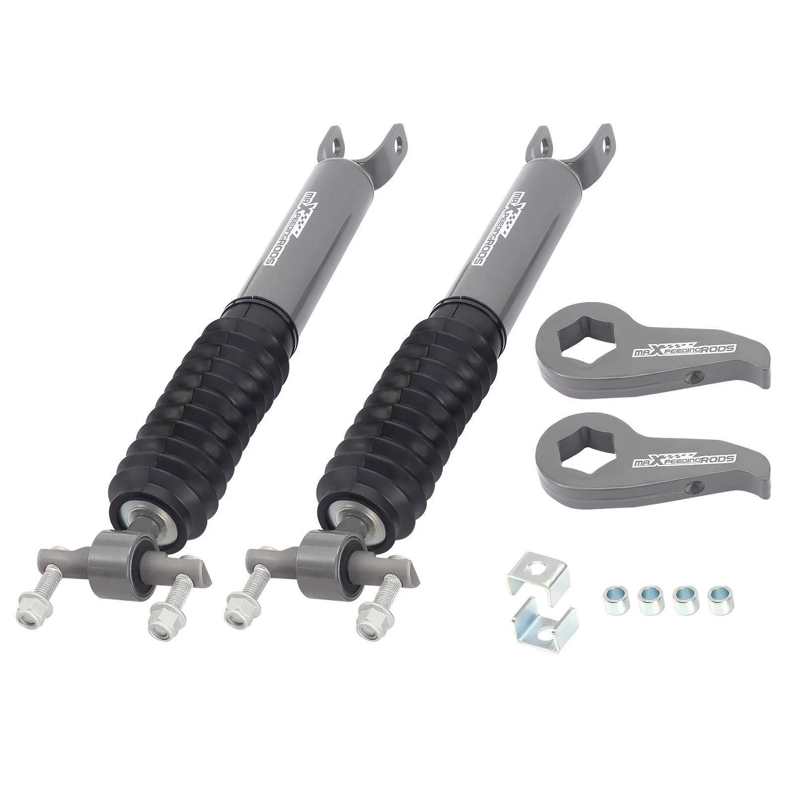 

2" Leveling Kit w/Lift Shocks for Silverado/Sierra 2500/3500HD 2020-2024