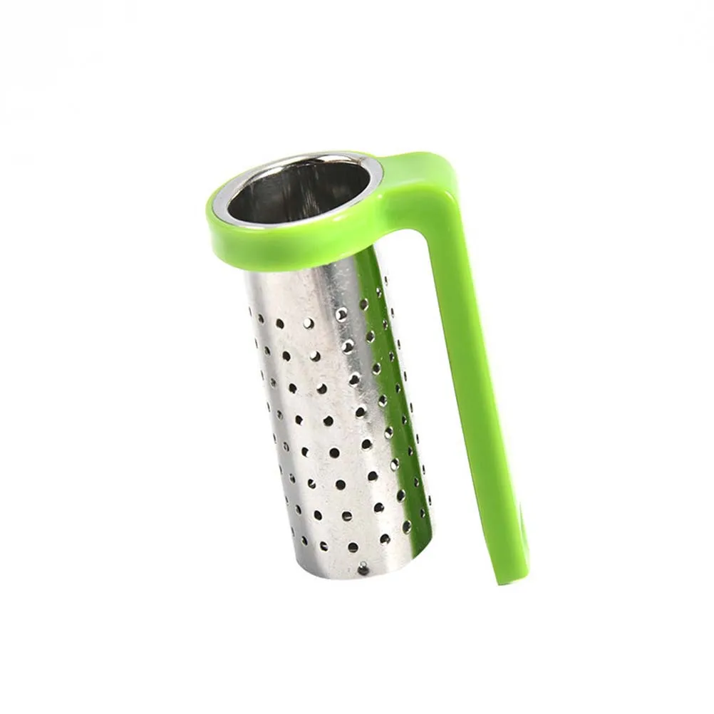 

5Pcs Premium Stainless Steel Tea Strainer Handle Design Fine Mesh Easy to Wash for Refreshing Use