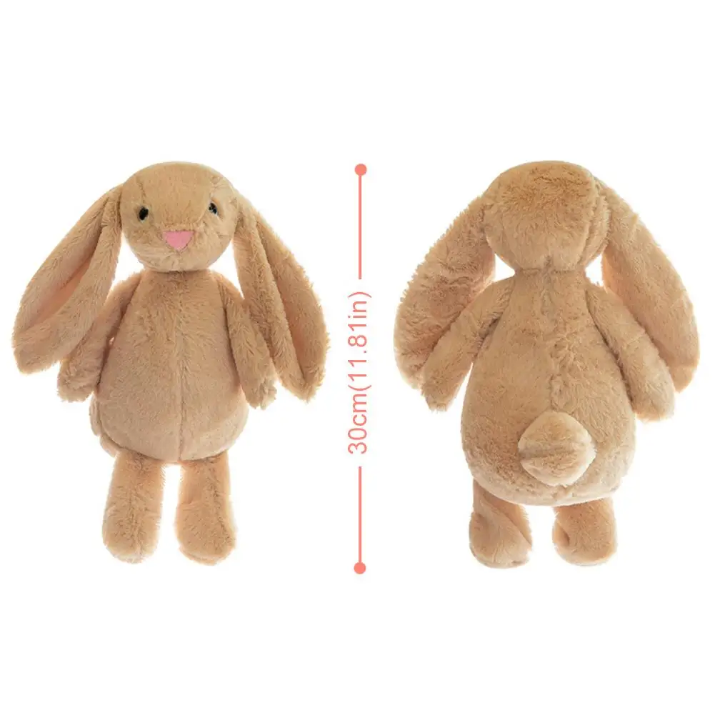 25cm Cute Rabbit Plush Toy Long Ear Soft Stuffed Bunny Doll Sleeping Toy Girls Kids Baby Plush Animal Birthday Gifts